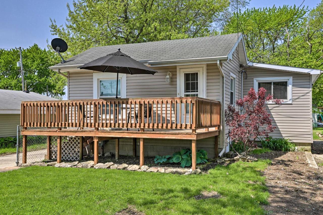 Home With Lake-View Deck By Camp Perry And Magee Marsh Port Clinton Esterno foto